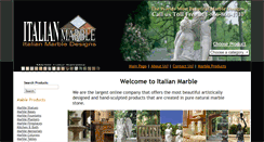 Desktop Screenshot of italianmarble.net